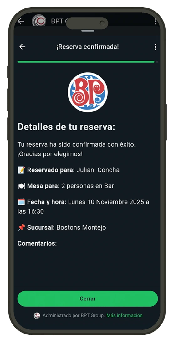 Reservaciones